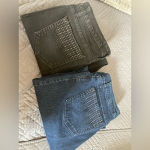 2 pairs of Jones New York Lexington Strait Jeans